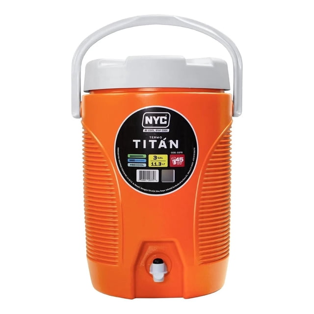Termo NYC de 3 Galones Naranja
