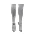 thumbnail image 1 of Calcetines de ciclismo Unique Bargains, secado rápido, absorben sudor, anti-fricción, al aire libre, gris, tamaño M, 1 par, rayas irregulares., 1 of 6