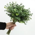thumbnail image 5 of 12pcs Eucalyptus Stems Bulk Faux Silver Dollar Eucalyptus Leaves Plant Branches Artificial Greenery Stems for Flower Arrangements Home Decor Indoor DIY Bouquets Floral Arrangement Wedding Home Decor, 5 of 6