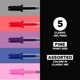 thumbnail image 2 of Bolígrafo SAKURA Gelly Roll Classic de punta fina de 0,3 mm, 5 colores, 2 of 6