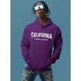 thumbnail image 2 of California Summer Paradise. Hoodie Men -Image by Shutterstock, Male Medium, 2 of 4
