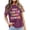 Purple, variant on Women Tshirt School Season Teacher's Day Casual Versatile Letter Printed T Shirt Womens Tops Trendy Black L