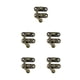 thumbnail image 2 of Eigraketly Candado Cerrojo de hierro Cerradura de gancho Protección de seguridad Hebilla oculta Atrapa Joyas Caja de Accesorios de Type2 NO2, 2 of 6