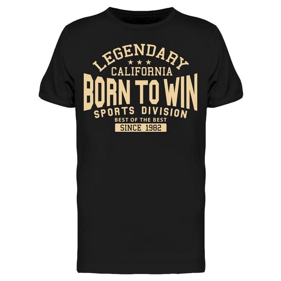 Logo: Legendary, California T-Shirt Men -Image by Shutterstock, Male 3X-Large