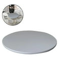thumbnail image 5 of 40"""" Edged Polyester Round Cloth Cover Solid Color Dining gray, 5 of 7