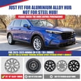 thumbnail image 2 of 4PCS Hubcaps,18 inch Alloy Wheel Wheel Skins for Honda 2023 2024 2025 CR-V EX / EX-L model,Black Matte, 2 of 8