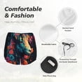 thumbnail image 4 of Daiia Colorful Flower Goat Pattern Women's 2 in 1 Running Shorts - Lightweight Athletic Workout Gym Yoga Shorts Liner with Phone Pockets-X-Large, 4 of 7