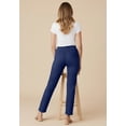 thumbnail image 3 of Roaman's Women's Plus Size Tall Plus Size Comfort Stretch Straight Leg Jean, 3 of 6