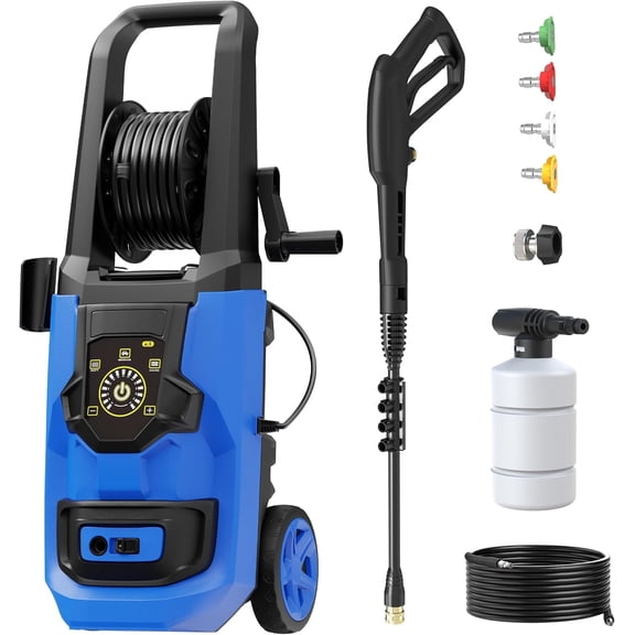 5000PSI Power Pressure Washer High Pressure Cleaning Machine for Cars/Fences/Driveways/Home Cleaning