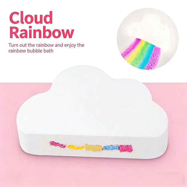 EGNMCR Colorful Bath Bombs For Relaxing And Gentle Care Bath salt ball