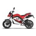 thumbnail image 1 of Emmo DX Electric Bike - Electric Motorcycle eBike - 72V - 55km Range - Red - Super Torque QS Motor, 1 of 11