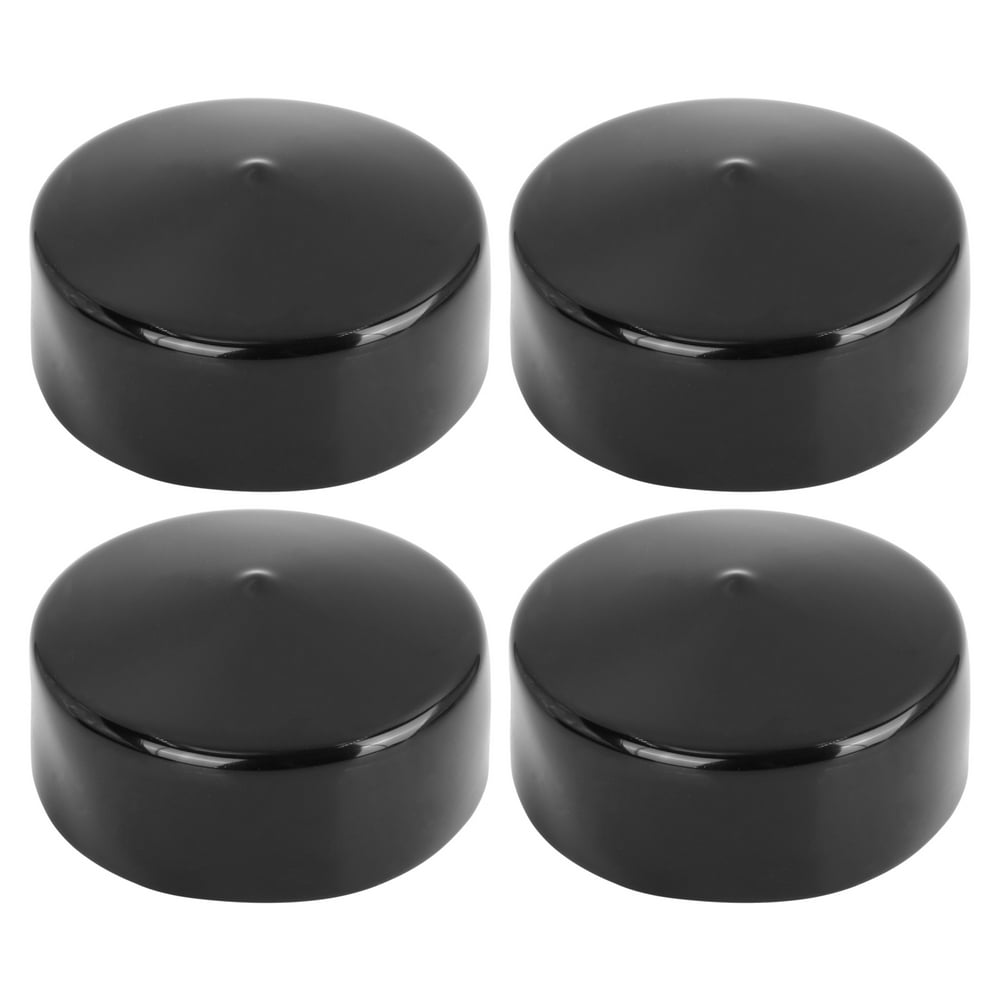 4pcs Screw End Cap 88mm 3.46inch ID Round PVC Bolt Thread Protectors