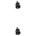 thumbnail image 2 of Dalazy 2 Pcs Verrous de Sangle de Guitare Boutons Basses Électriques Acoustiques Boucle Pièces de Rechange pour Instruments de Musique Professionnels Noir 2Set, 2 of 6
