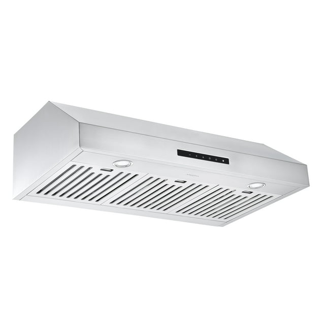Ancona UCT636 Hotte de Cuisinière sous Armoire de 36 Pouces avec Veilleuse en Acier Inoxydable