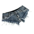 thumbnail image 3 of Del de de Del de Tiro Bajo de s Mujeres Jeans Alternativos de Parte Inferior Del - azul, METRO BLESIY Jeans Shorts Mujeres, 3 of 8