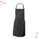 thumbnail image 3 of CATIEBYE 1Ud Delantal Simple Negro Para Trabajo En Cocina Resistente Y De Poliéster, 3 of 8