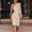 Gold, variant on ERTUTUYI Women Fashion Solid Cold Shoulder Sequin Dress Skinny Ruched One Shoulder Sequin Long Dress Silver S