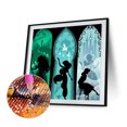 thumbnail image 1 of Cuadros Decorativos 5D DIY Diamond Painting Kits Full Round Drill Cartoon Princess Art (sz2261) Tmvgtek embutido en tela, 1 of 8