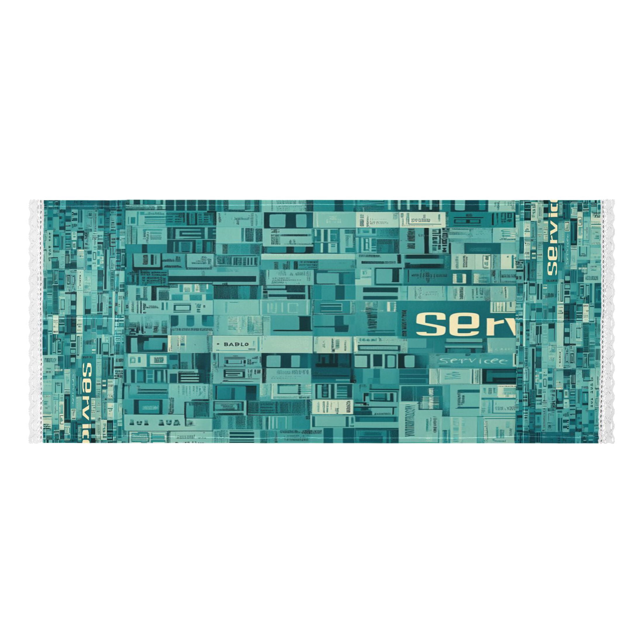 A Wallpaper with The WordWasher and Dryer Covers Dust-Proof and Oil Resistant Fridge Cover with 4 Storage Pockets Washing Machine Top Cover for Laundry Kitchen Home 51.2 x 22 In