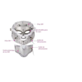 thumbnail image 3 of Mascara De Terapia Facial Con Luz Led De 7 Colores, 3 of 5