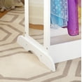 thumbnail image 6 of Guidecraft See and Store Dress Up Center - White: Kids' Pretend Play Clothes and Costume Armoire with Clothing Rack Storage and Mirror, 6 of 9