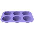 thumbnail image 3 of QiFei 6 bolas de hemisferio molde de silicona para hornear molde de chocolate molde de pastel molde de cubitos de hielo molde de praliné cupcake galleta pastel artesanía hornear decorar cuadrado forma redonda Vhermosa, 3 of 6