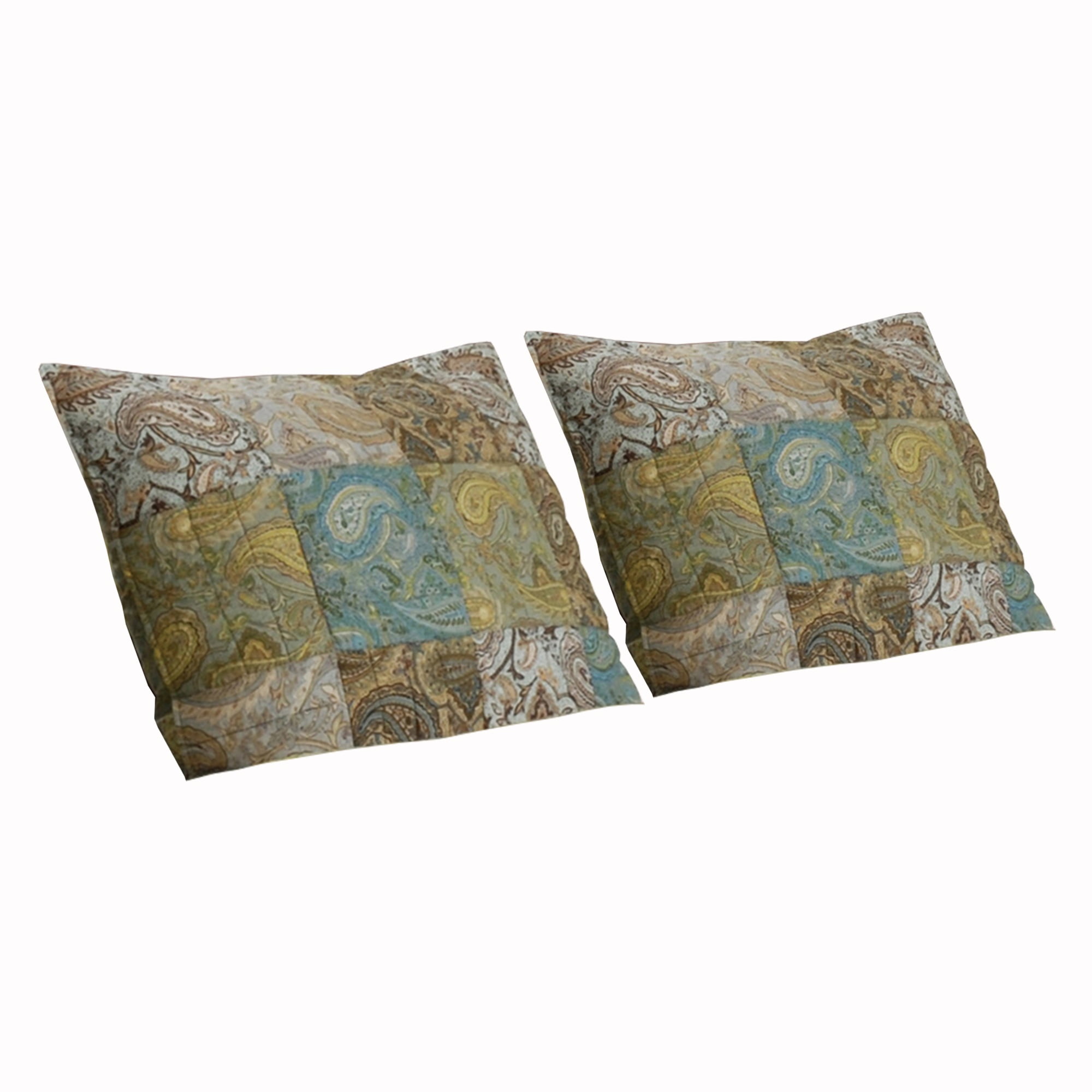 26 x 20 Inches Standard Pillow Sham with Paisley Pattern, Multicolor