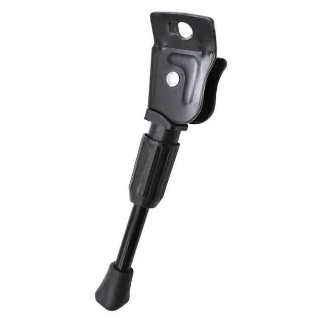 Soporte de pie para bicicleta, almacenamiento telescópico, soporte de cicleta montado lateral para rueda de 16 pulgadas
