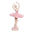 thumbnail image 4 of Figura de bailarina, regalo de recuerdo, regalo de cumpleaños, obra de arte, artesanía de personajes modernos Rosa, 4 of 9