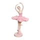 thumbnail image 4 of Figura de bailarina, adorno de escritorio, decoración del hogar, regalo de inauguración de la casa, obra de arte, moda Rosa, 4 of 9