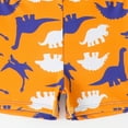 thumbnail image 6 of uikmnh Boys Two Piece Rash Guard Swimsuit Dinosaur Print Long Sleeve Set Size:3-4 Years, 6 of 7