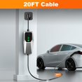 thumbnail image 4 of Cargador para vehículo eléctrico Junsun Nivel 1 y 2, 32 A, 110 V-240 V, cable de 6 m, 4 of 6