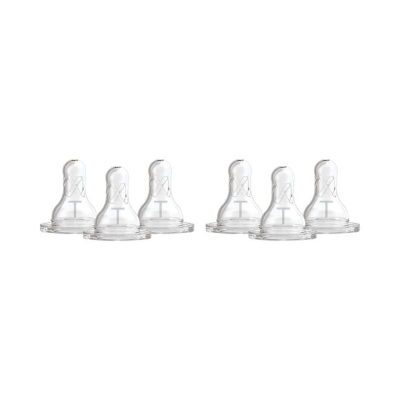 Tétines pour nouveau-nés Dr. Brown's Level T Narrow , 6 packs