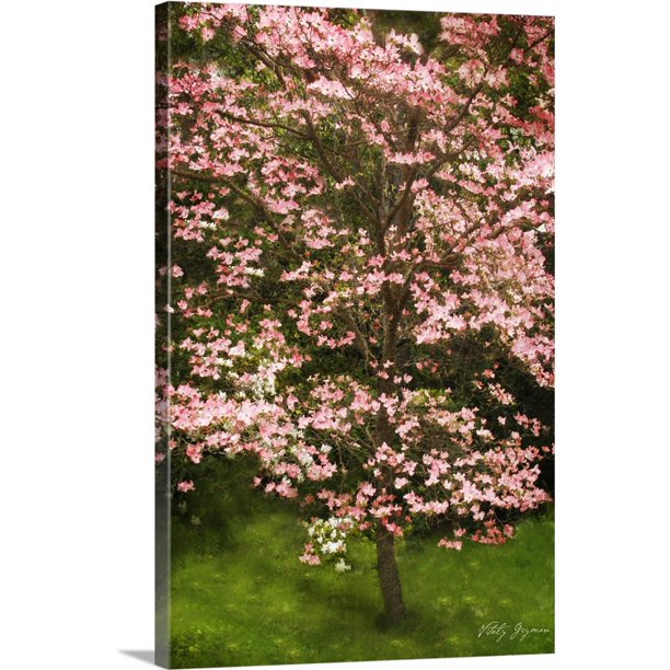 Great BIG Canvas "Festive Dogwood" Canvas Wall Art 24x36