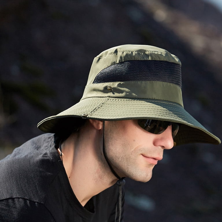 yunLCZ Bucket Hat Sun Hats for Men Women Unisex Athletic 