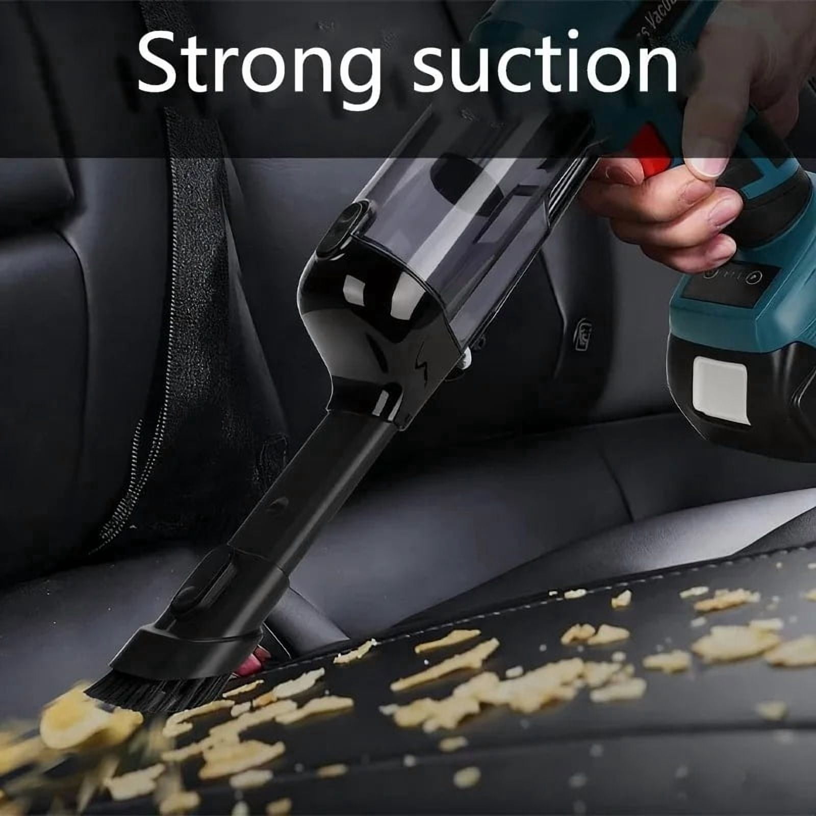 New cordless handheld vacuum cleaner, suitable for Bos*ch 18V GPA lithium battery BAT607 BAT614 for cleaning cars, tables, etc.
