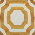thumbnail image 2 of PRTW-D23C-120 Mecca Printed Cotton Curtain, Gold, 50 x 120, 2 of 10