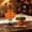A, variant on PiGOGI Halloween Wooden Tabletop Ornaments with Shaking Bats Spring Decor for Mantel Desk Party Centerpiece
