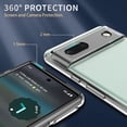 thumbnail image 4 of Crystal Clear Google Pixel 6a Case.Soft Slim Fit Transparent Plastic TPU Protective Silicone Cover Phone Cases for Google Pixel 6A [Slim Thin & Comfort Grip] [Shockproof], 4 of 6