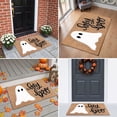 thumbnail image 5 of chaungfeng Welcome Fall Door Mat, Cute Ghost Decorative Doormat, Thick Rugs, for Indoor Outdoor Entrance Floor, Halloween Thanksgiving Decoration (23.6"X15.7"), 5 of 8