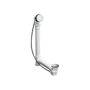 Jacuzzi Hp558 26" Universal Rotary/Cable Drain Kit - Nickel