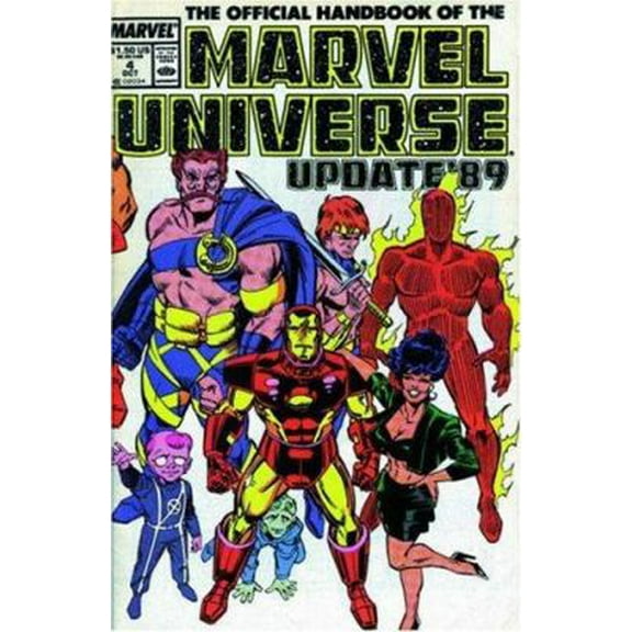 Pre-Owned Essential Official Handbook of the Marvel Universe - Update 89, Vol. 1 (Marvel Essentials) (Paperback) 078511937X 9780785119371