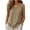 W10-Beige, variant on Tops For Women Sleeveless Tee Solid Color Round Neck Tank Top Simple Clothing Purple Xl