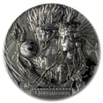 thumbnail image 2 of 2017 Cook Islands 3 oz Silver Quetzalcoatl Aztec MS-70 PCGS, 2 of 3