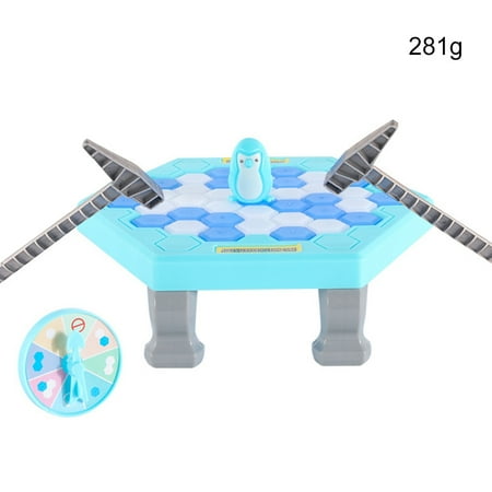 Ice-Block Breaking Save Penguin Game Detachable Knocking Puzzle Table