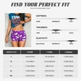 thumbnail image 5 of Cloud Rainbow Cute Unicorn Workout Shorts For Women Scrunch Butt Lifting Yoga Gym Seamless Booty Biker Shorts Large, 5 of 9