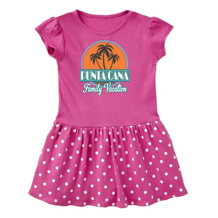 

Inktastic Punta Cana Family Vacation Matching Gift Toddler Girl Dress