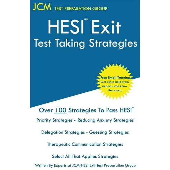 HESI Exit Test Taking Strategies, (Paperback)