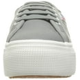 thumbnail image 2 of Superga Unisex Low-Top Platform Lace Up Tennis Shoes Sneakers Sage Grey (Grey Sage, 37 EU/6.5 M US), 2 of 8