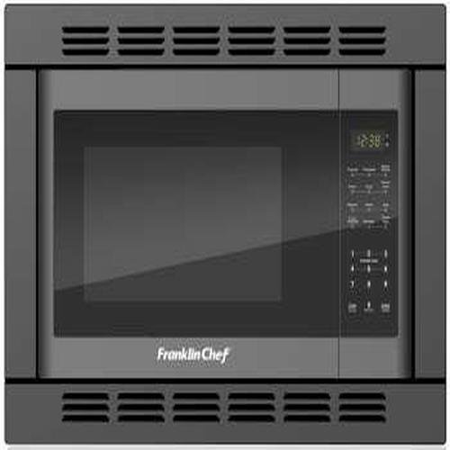 Convection Microwave Oven 1.0 Cuft. Black W/Trim Kit Rv185BCon